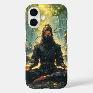 Zen of the Shadow Warrior iPhone 16 Case