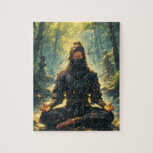 Zen of the Shadow Warrior Jigsaw Puzzle