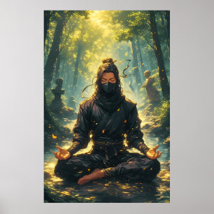 Zen of the Shadow Warrior Poster