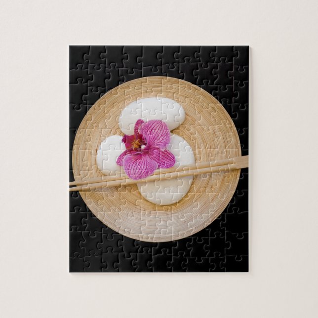 Zen Orchid Jigsaw Puzzle (Vertical)