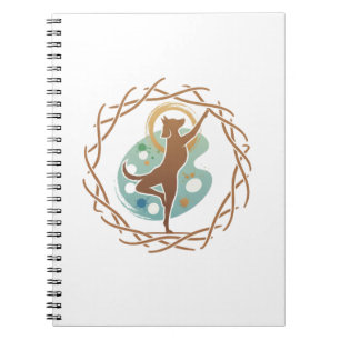Zen Paws & Palette: The Ultimate Yoga & Art Lover' Notebook