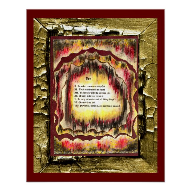 Zen Poster (Front)