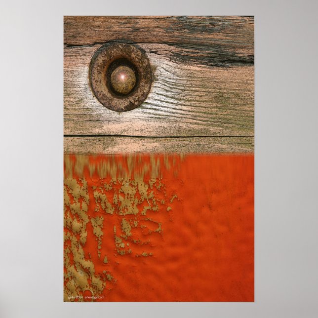 Zen Reflection by Gregory Gallo Poster (Front)