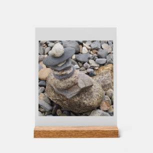 Zen Rock Decorative  Acrylic Sign