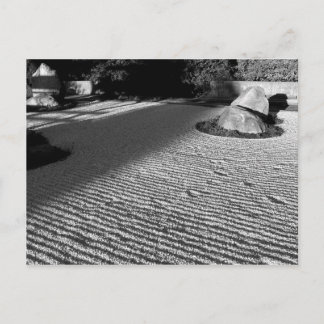 Zen Rock Garden Postcard