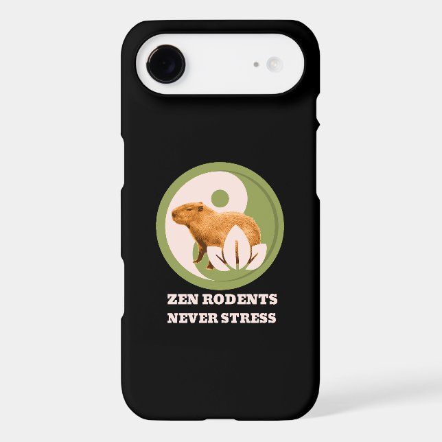 Zen Rodents Never Stress Capybara (Back)
