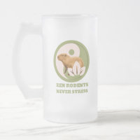 Zen Rodents Never Stress Capybara Humour