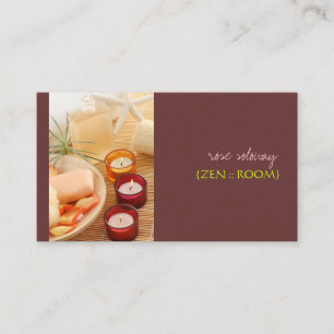 Zen room business cards
