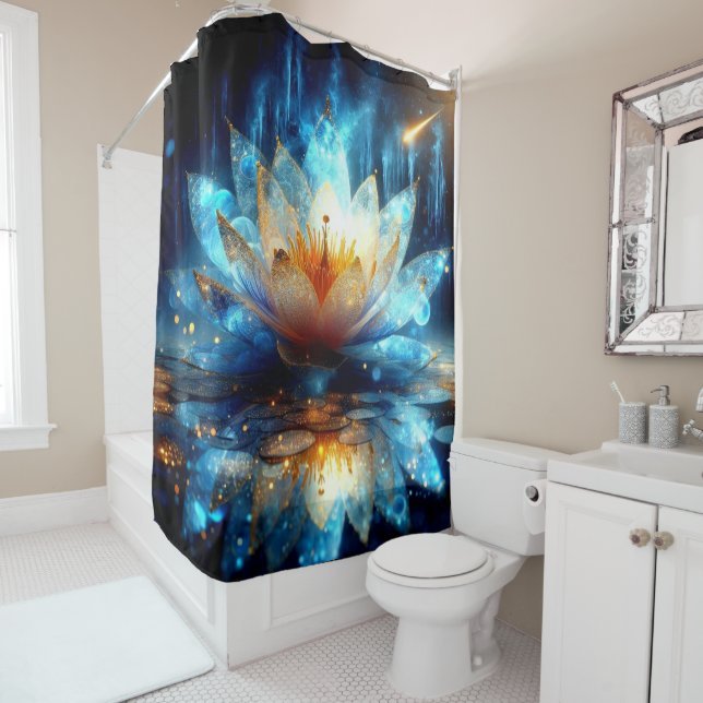 Zen Shower Curtain (In Situ)