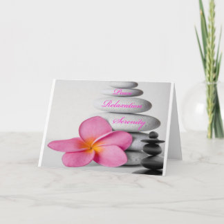 Zen Spa Nature Card