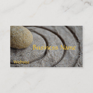 Zen Stone Business Card