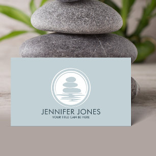 Zen Stones -harmony and tranquillity  Business Card