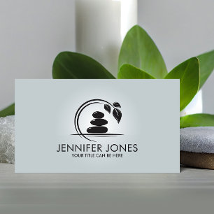 Zen Stones -harmony and tranquillity  Business Card