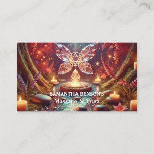 Zen Stones Massage Therapist Business Card