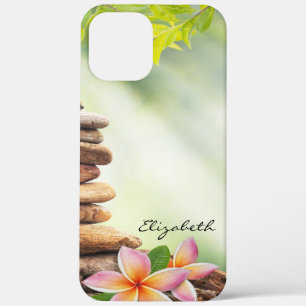 Zen Stones, Meditation,Landscape iPhone 12 Pro Max Case