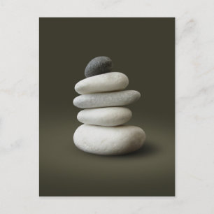 Zen Stones postcard
