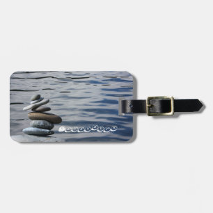 Zen Stones, Sea Luggage Tag