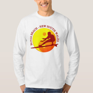 Zen Surfer (Sunburst) Bondi Beach T-Shirt