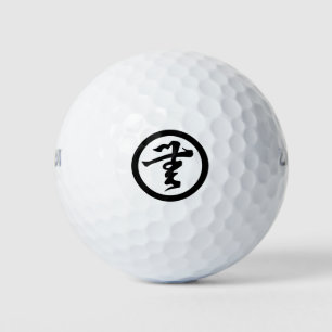 Zen Swing: 無文字 Kamon Golf Ball Elegance