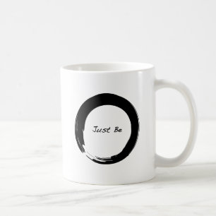 Zen Symbol with "Just Be" Coffee Mug