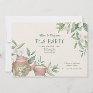 Zen Tea Party Invitation