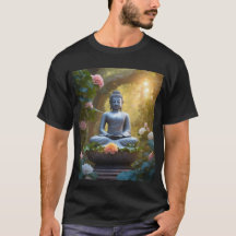 "Zen Threads: Buddha-Inspired Tranquillity Tee"
