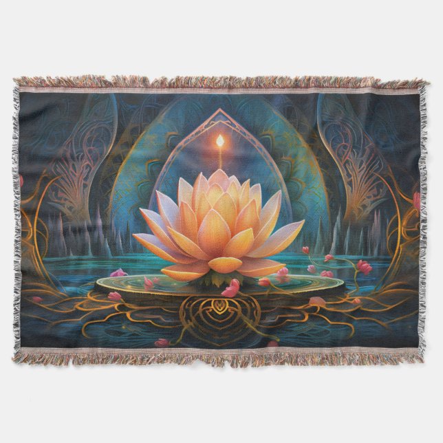 Zen Throw Blanket (Front)