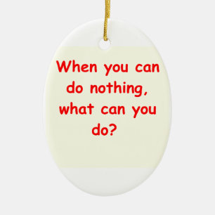 zen understanding ceramic tree decoration