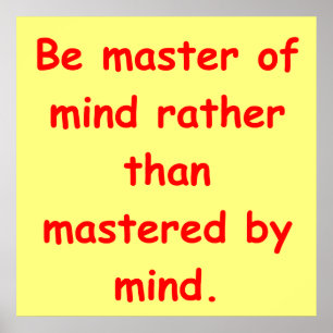 zen understanding poster