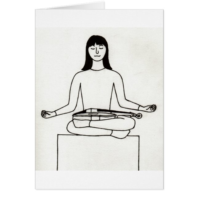 Zen Violist card (Front)