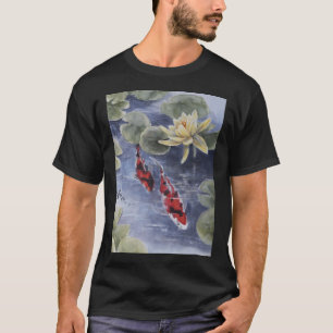 Zen Water Garden Lotus T-Shirt