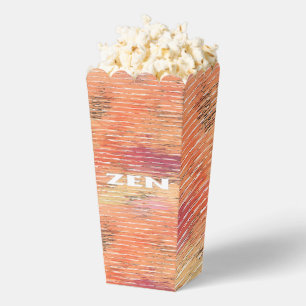 Zen white reeds popcorn boxes