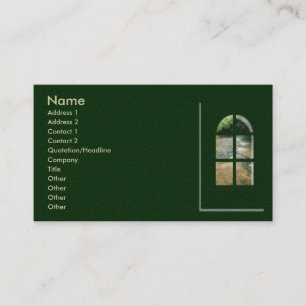 Zen-Window Profile Card