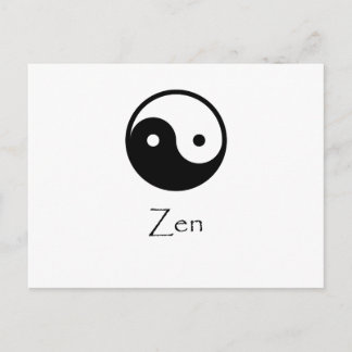 Zen Yin & Yang Postcard