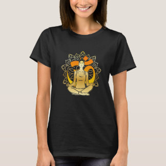 Zen Yoga Meditating Premium T-Shirt