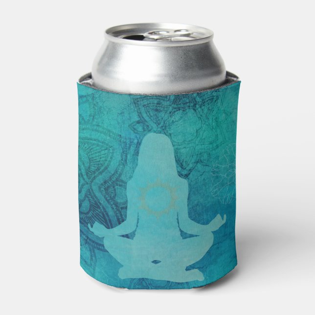 Zen Yoga Meditation Can Cooler (Can Front)