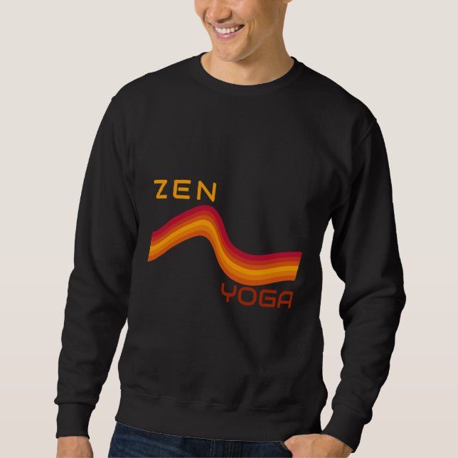 Zen Yoga Mindfulness 11 Sweatshirt (Front)