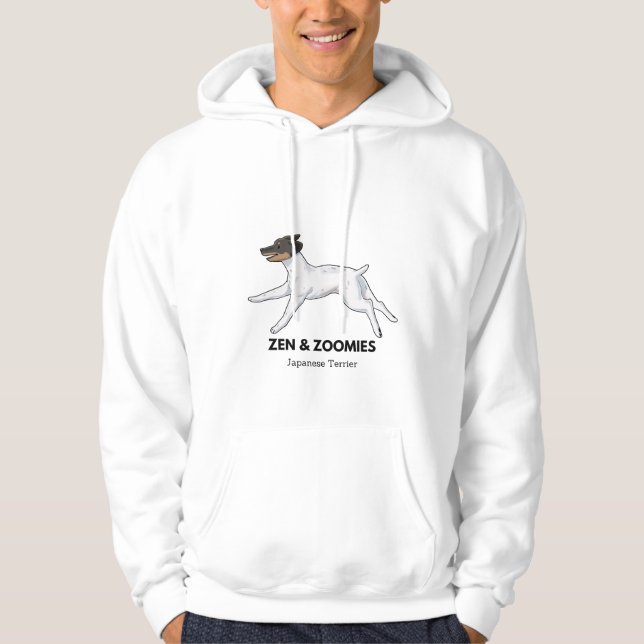 Zen & Zoomies Hoodie (Front)