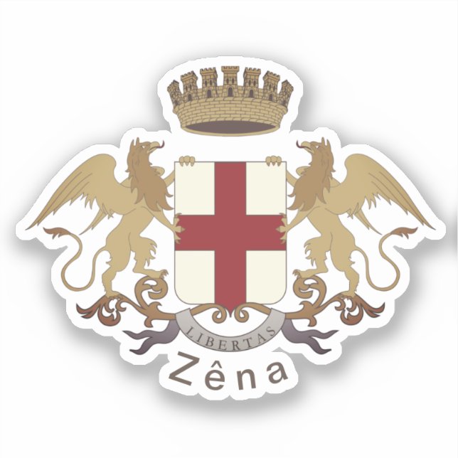 Zêna coat of arms (Genova, Liguria) (Front)
