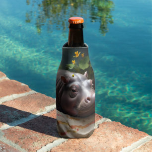 Zena The Baby Hippo Takes Time Out To Sleep, Bottle Cooler