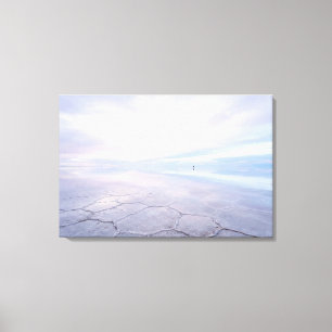 ZENAH Salar de Uyuni 'Infinite Mirror' Cloud Canvas Print
