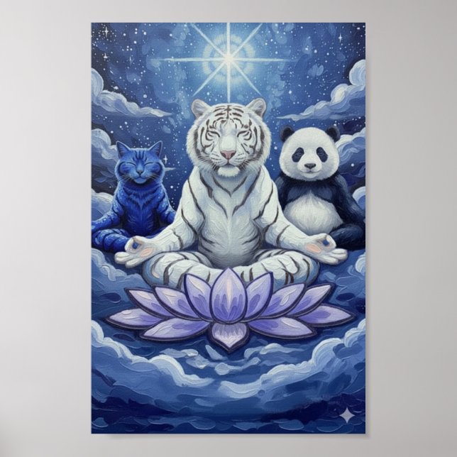 ZenAnimalPortrait Poster (Front)