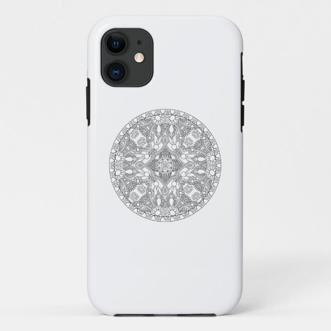 Zendala Design Case-Mate iPhone Case (Back)