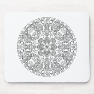 Zendala Design Mouse Mat
