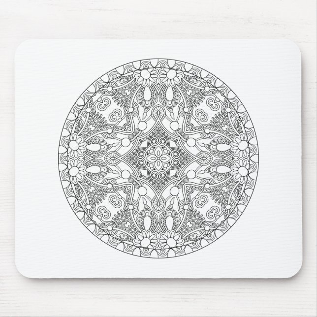 Zendala Design Mouse Mat (Front)