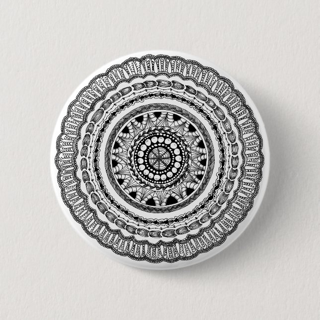 Zendala "Queste" Button (Front)