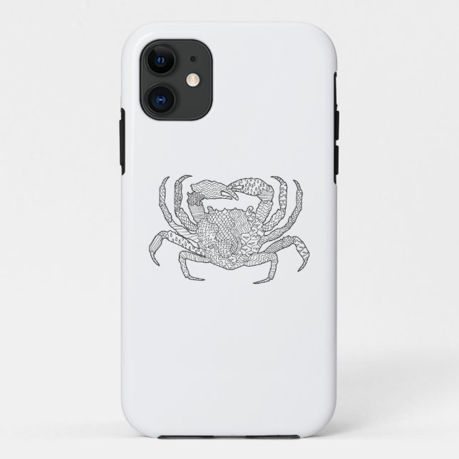 Zendoodle Crab Case-Mate iPhone Case (Back)