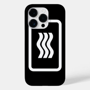 Zener Card   3 Vertical Wavy Lines Case-Mate iPhone 14 Pro Case