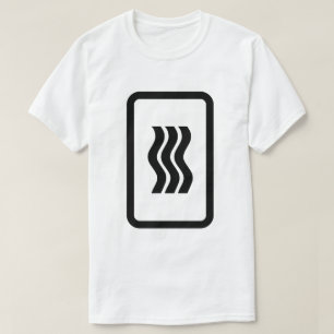 Zener Card   3 Vertical Wavy Lines T-Shirt