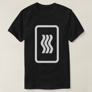 Zener Card   3 Vertical Wavy Lines T-Shirt